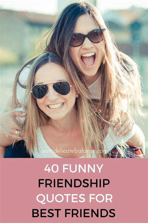 Best friend humor quotes - Jan 23, 2023 · Things got pretty sappy! 2. What does a clam do on his birthday? It shellebrates! 3. What kind of music is scary for birthday balloons? Pop music. 4. Why do some people get heartburn every time ...